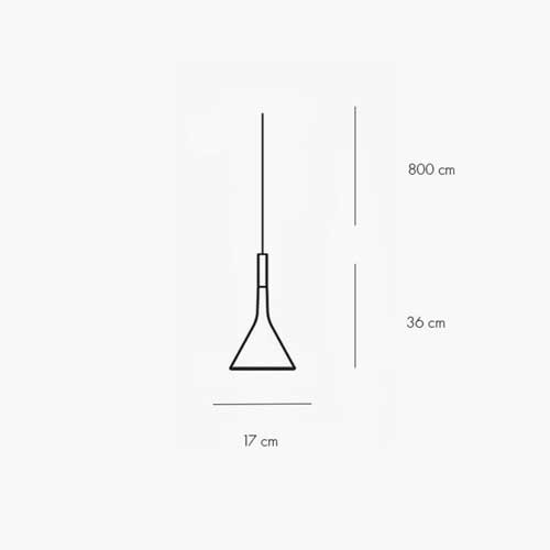 Aplomb Outdoor LED - lampada a sospensione - Ceriani Luce